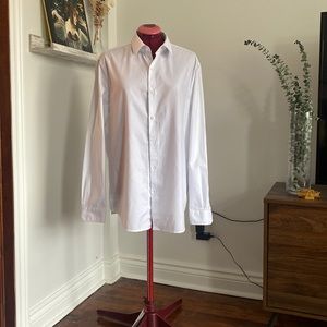 White collared shirt